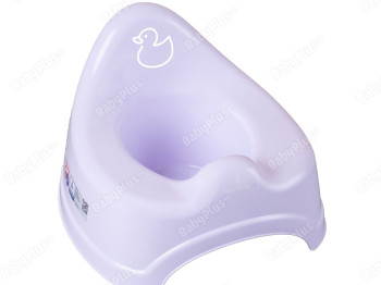 Горшок с музыкой светло-фиолетовый Утенок. Tega Baby PO-072-133