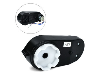Рульовий редуктор M 4972-ST GEAR до джипа M 4972, 12V, RPM5500, отвір під вісь 10мм