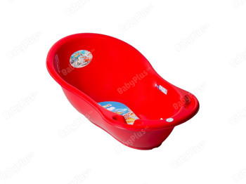 Ванночка с термометром красная Авто 86 см. Tega Baby CS-004-121