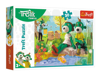 Пазлы Трефлики у реки, 30 элементов, Trefl