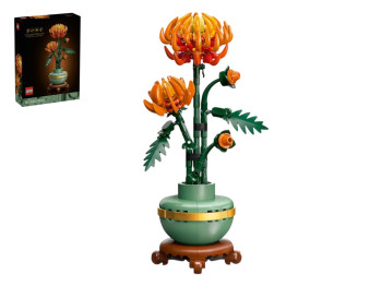 Конструктор LEGO Botanicals Хризантема, 278 деталей