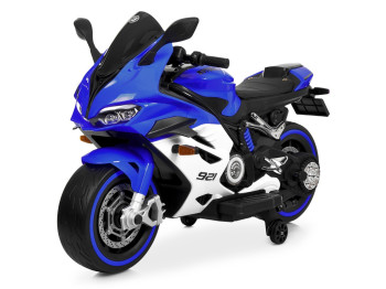 Дитячий електромотоцикл Bambi Racer  M 6359EL-4-1 (1шт) 2х45W, 1х12V/10AH, MP3, USB, TF, синій