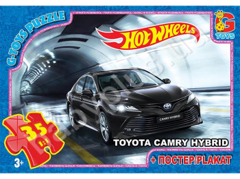Пазли картонні 35 елементів, Hot Wheels, G-Toys