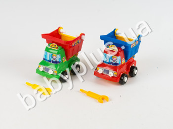 Конструктор вантажівка Кузя. Lico Toys Л-004
