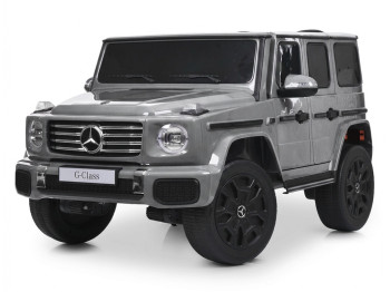 Електромобіль двомісний JJ2288EBLR-11 Mercedes-Benz, 1х24V7/AH, 4×45W, EVA, TF, сірий