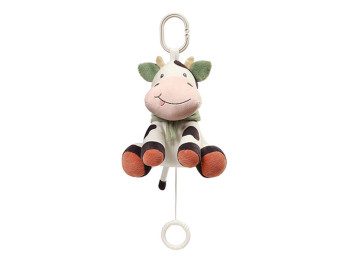 Игрушка музыкальная Коровка Бинго 28х16 см, Babyono 1692