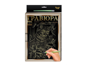 Гравюра A4 с рамкой, Danko Toys