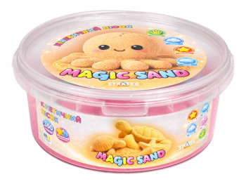 Кинетический песок Magic Sand розовый, Strateg