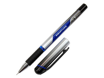 Ручка гелева синя SIGNATURE. Hiper HG-105. Довжина листа 800м.
