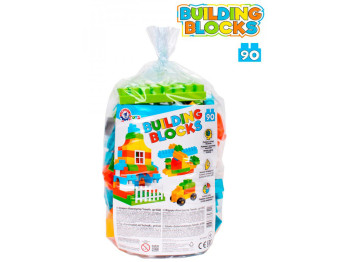 Конструктор Building Blocks в пакете. Технок 6542. 90 деталей