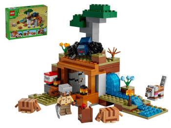 Конструктор LEGO Minecraft Шахтная экспедиция Броненосец, 247 деталей