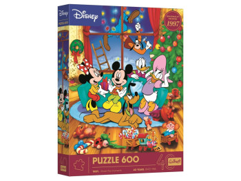 Пазлы Trefl Disney 40th Anniversary Микки Маус и друзья, 600 элементов