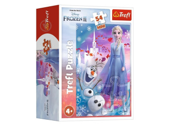 Пазлы Trefl Mini Мир Анны и Эльзы, 54 элемента, Trefl 19640