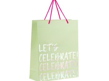 Пакет паперовий подарунковий 26х32см. Let's celebrate. Axent 8502-26-A
