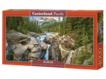 Пазлы Mistaya Canyon. Banff National Park. Canada. 4000 элементов. Castorland C-400348