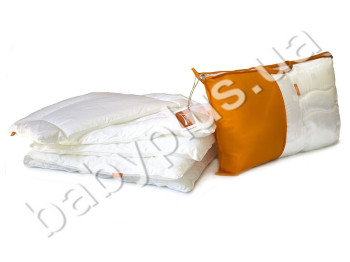 Комплект Magic cradle. Ковдра 90х120 см. Подушка 40х60 см. Колір бежевий. Homefort 20500115
