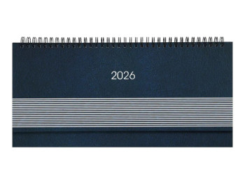Планинг настольный датированный Parallel 2026, 120 страниц, синий