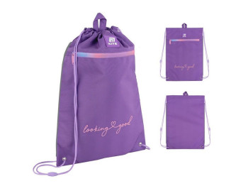 Сумка для обуви со шнурками Looking Good K25-601M-13, 46×33 см, затяжка шнурком, Kite