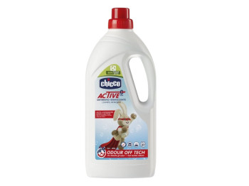 Жидкий дезинфицирующий стиральный гель Active,1,5л, Chicco