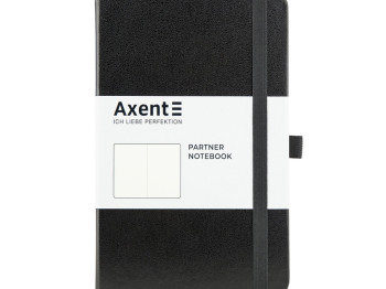 Книга записна Partner чорна 125х195 мм. 96 аркушів. Axent 8307-01-A