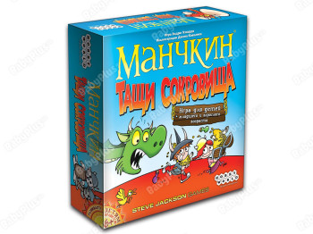 Настільна гра Манчкін. Тягни скарби. Hobby World 4620011813855