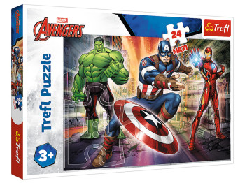 Пазл Trefl Maxi Avengers Мир Мстителей, 24 детали