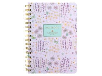 Блокнот A5 на спирали Axent Morning Dew 8473-12-A-TR, клетка
