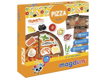 Магнитная игра Pizza. Magdum ML4031-27 EN