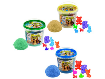 Кінетичний пісок Magic sand світиться в темряві, Strateg