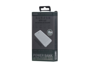 Powerbank портативна батарея 2USB 10000mAh (білий). ТМ Remax