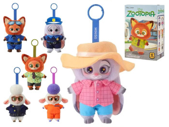 Игрушка-сюрприз брелок Zootopia, коллекционная фигурка, микс видов (цена за 1шт)