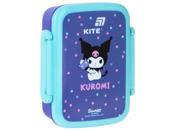 Ланчбокс з перегородкою Kite Kuromi HK26-160-2, 420 мл