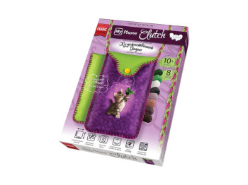Набор для творчества Чехол для телефона с вышивкой гладью My Phone Clutch, Danko Toys