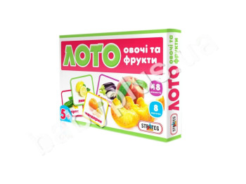 Лото Овощи и фрукты, Strateg