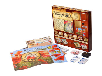 Набор для творчества DECOUPAGE CLOCK с рамкой, Danko Toys