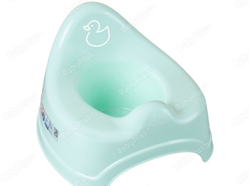 Горшок Утенок мятный. Tega Baby DK-091-131