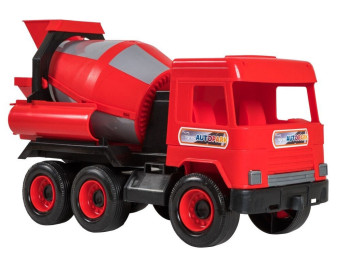 Авто Middle truck бетономешалка красный в коробке. Tigres 39489