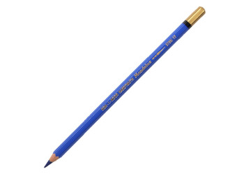 Акварельный карандаш Mondeluz, мягкий грифель 3,8 мм, cobalt blue