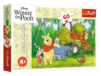 Пазлы Trefl Disney Winnie The Pooh Вкусный мед, 60 элементов
