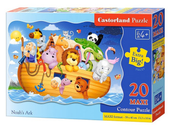 Пазли Ноїв ковчег, 20 елементів, Castorland