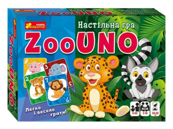 Настольная игра Зооуно, Ranok Creative