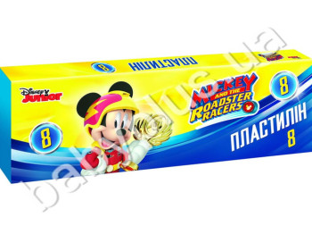 Пластилин Mickey Mouse (8 цветов, 160 гр,)