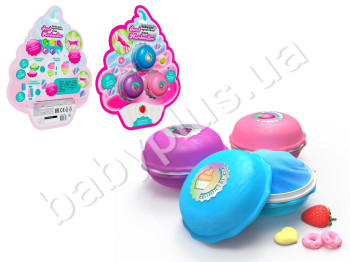Набір легкого стрибаючого пластиліну. ТМ Moon Light Clay 70068. Sweet Marshmallow. Пастель. 90мл.