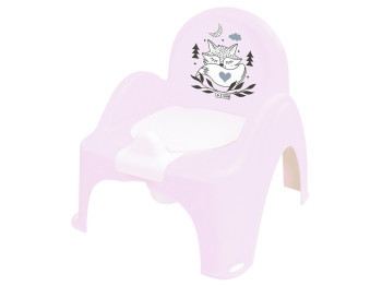 Горшок – стульчик Plus baby Маленькая лиса розовый. Tega Baby PB-LIS-007-130