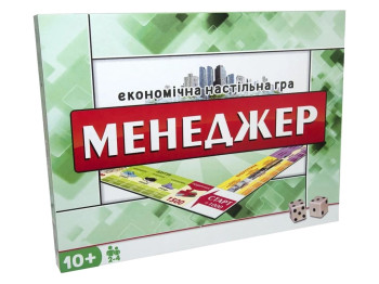 Настольная игра Большая. Менеджер. Strateg 30453