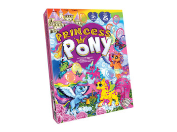 Настольная игра Princess Pony. Danko Toys DTG96