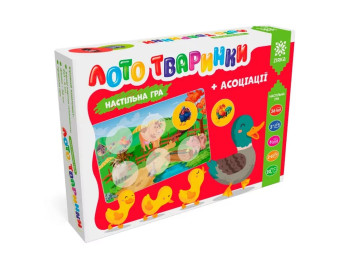 Игра Лото Животные+ассоциации, ZIRKA 435574