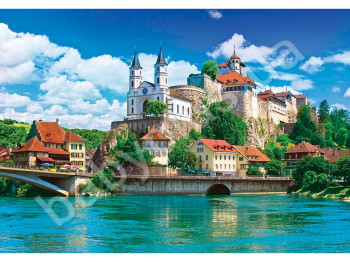 Пазли картонні 1500 елементів серія 3 Aarburg Castle, Danko Toys
