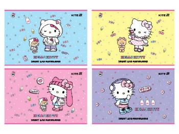Зошит для малювання на 24 аркуша, Hello Kitty, упаковка 12шт (ціна за 1шт)