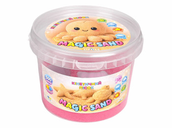Кинетический песок Magic Sand розовый, Strateg